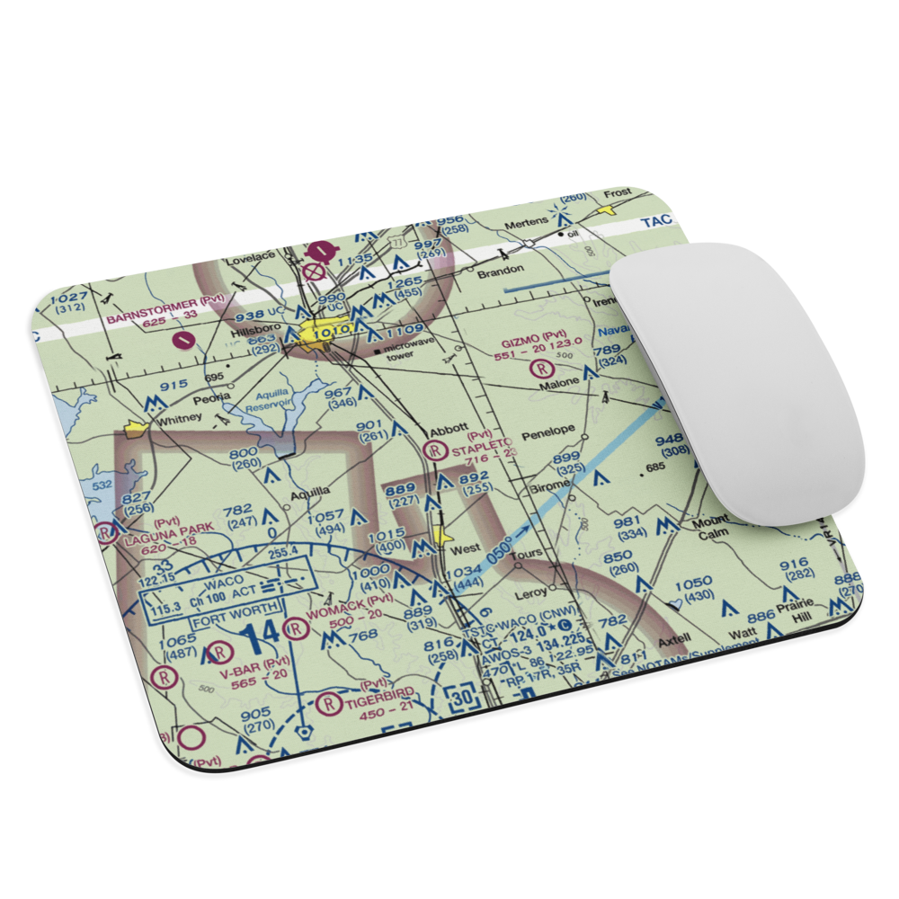 Stapleton Field (TX03) VFR Sectional Mouse Pad 