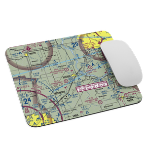 Starns Auxiliary Airport (NE15) VFR Sectional Mouse Pad