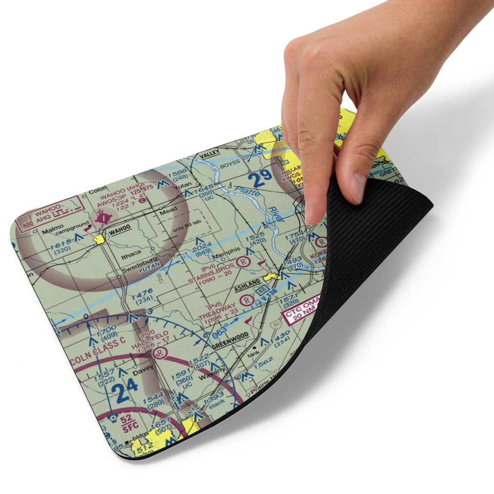 Starns Brothers Airport (53NE) VFR Sectional Mouse Pad 