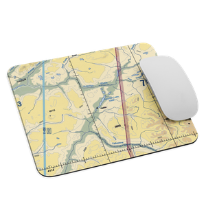 Stephan Lake Lodge Airport (AK61) VFR Sectional Mouse Pad