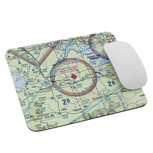 Stigler Regional Airport (GZL) VFR Sectional Mouse Pad
