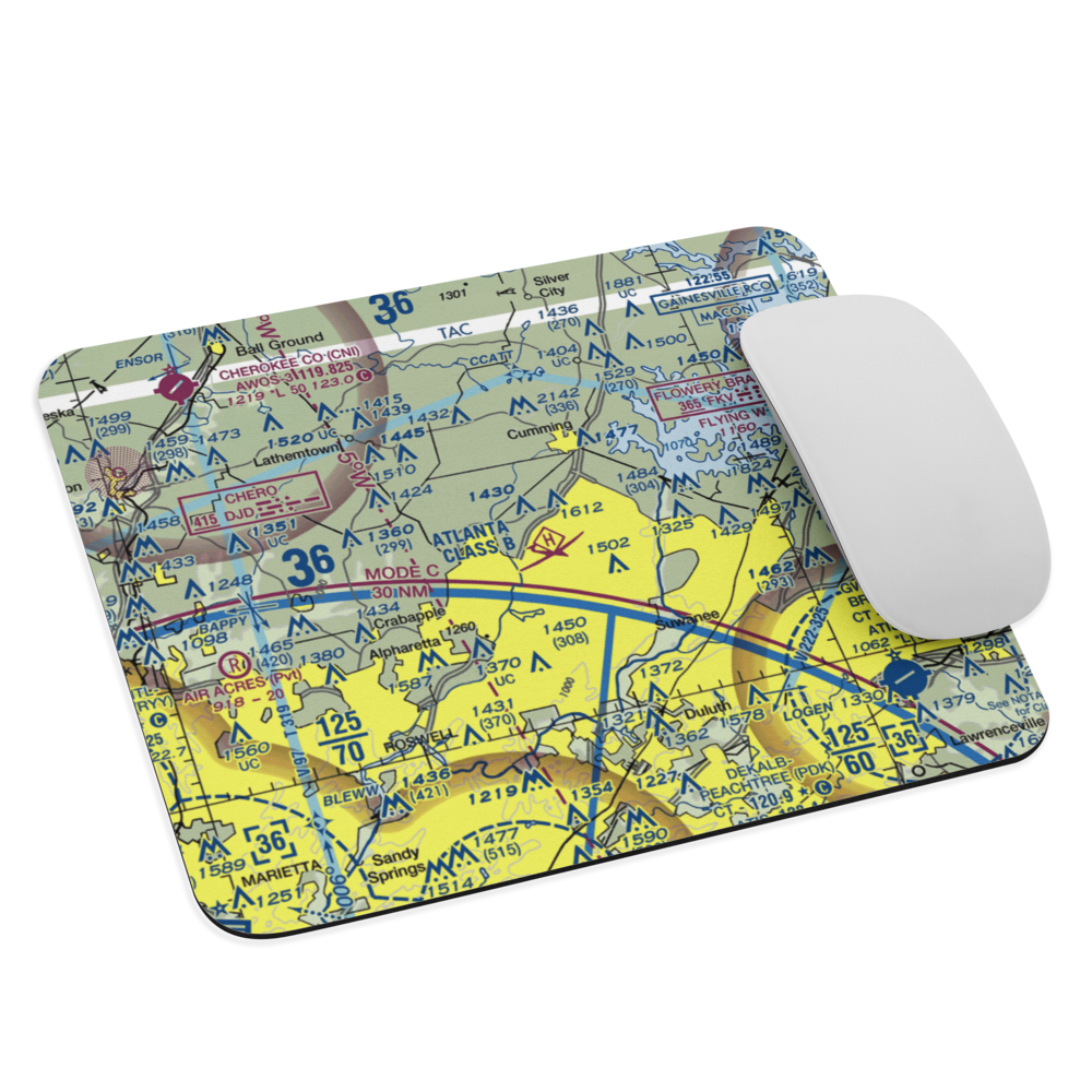 Stoney Point Field (6GA0) VFR Sectional Mouse Pad 