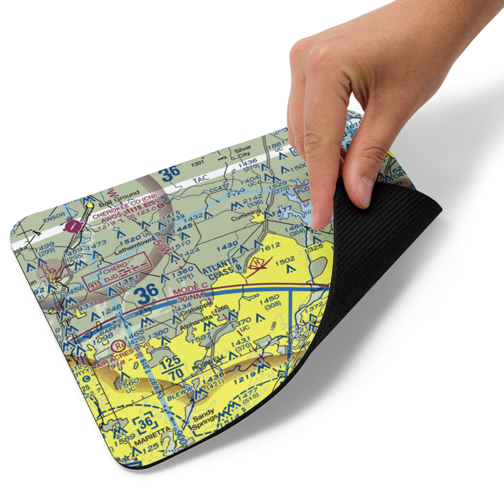 Stoney Point Field (6GA0) VFR Sectional Mouse Pad 