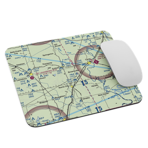 Stoney Real Estate Airport (LL13) VFR Sectional Mouse Pad