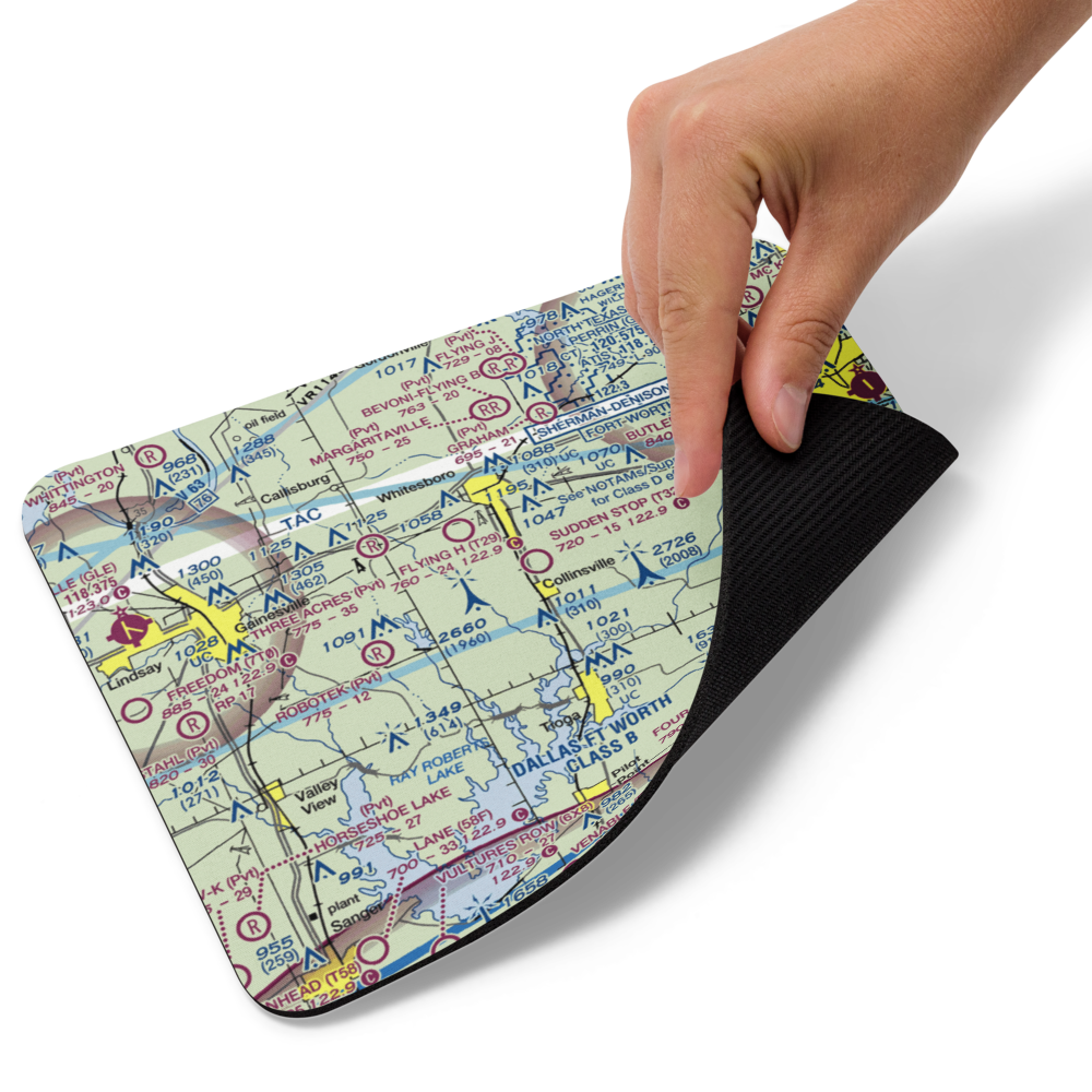 Sudden Stop Airport (T32) VFR Sectional Mouse Pad 