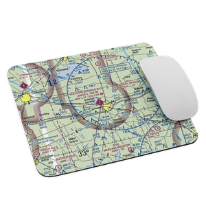 Sulphur Springs Municipal Airport (SLR) VFR Sectional Mouse Pad