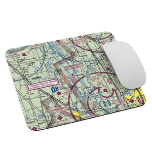 Sunrise Dusters Airport (CA18) VFR Sectional Mouse Pad