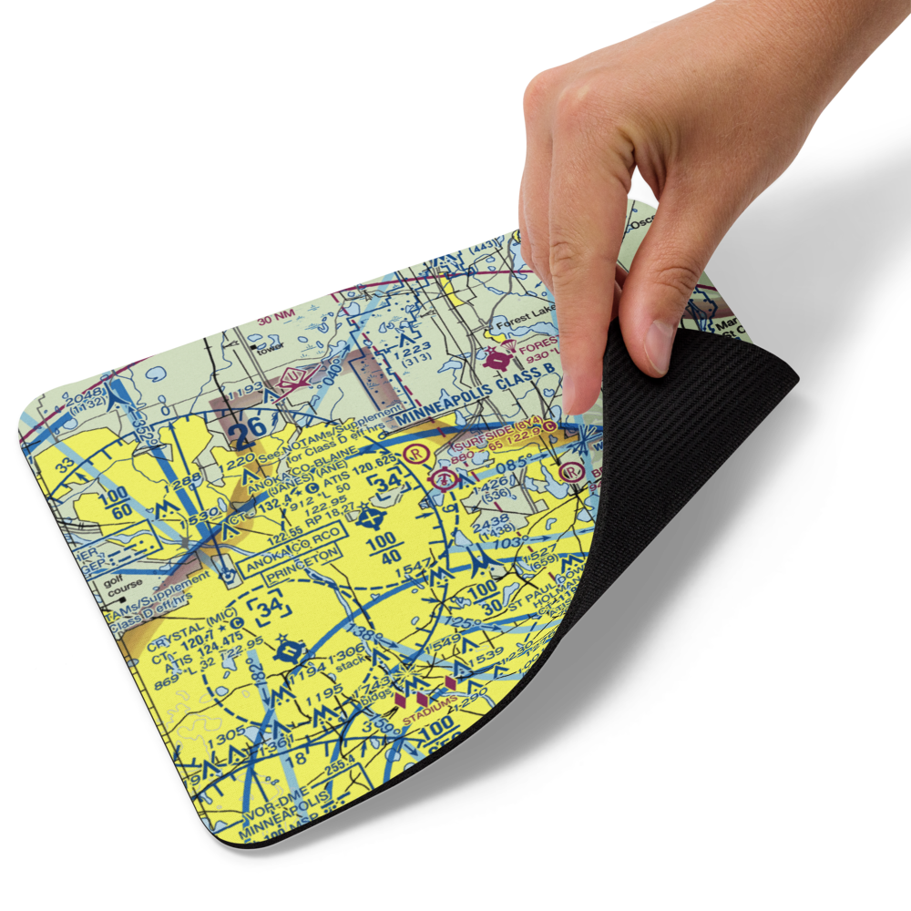 Surfside Seaplane Base (8Y4) VFR Sectional Mouse Pad 