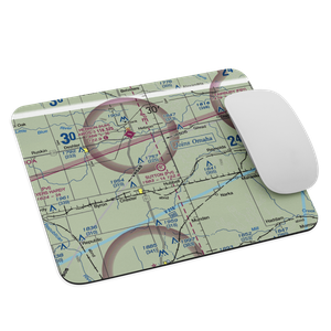 Sutton Airport (NE35) VFR Sectional Mouse Pad