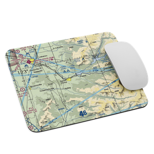 Sweet Home Airport (2OR7) VFR Sectional Mouse Pad