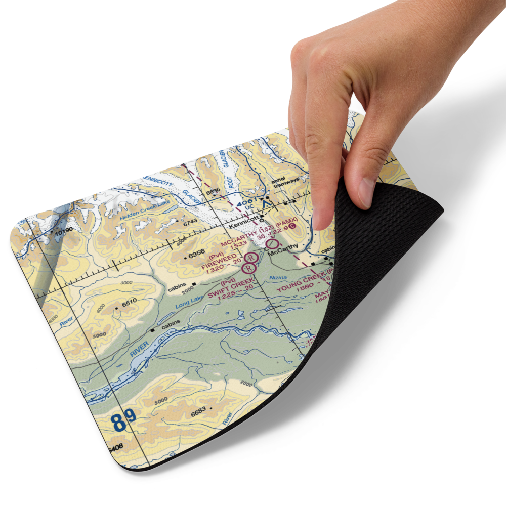 Swift Creek Airport (AK31) VFR Sectional Mouse Pad 