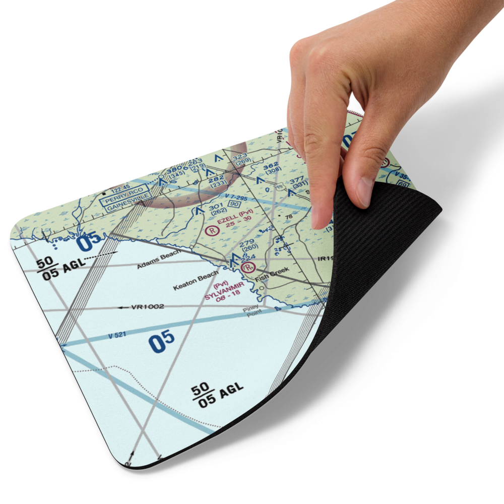 Sylvanmir Farms Airport (6FL4) VFR Sectional Mouse Pad 
