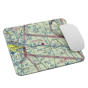 Sylvester Airport (SYV) VFR Sectional Mouse Pad