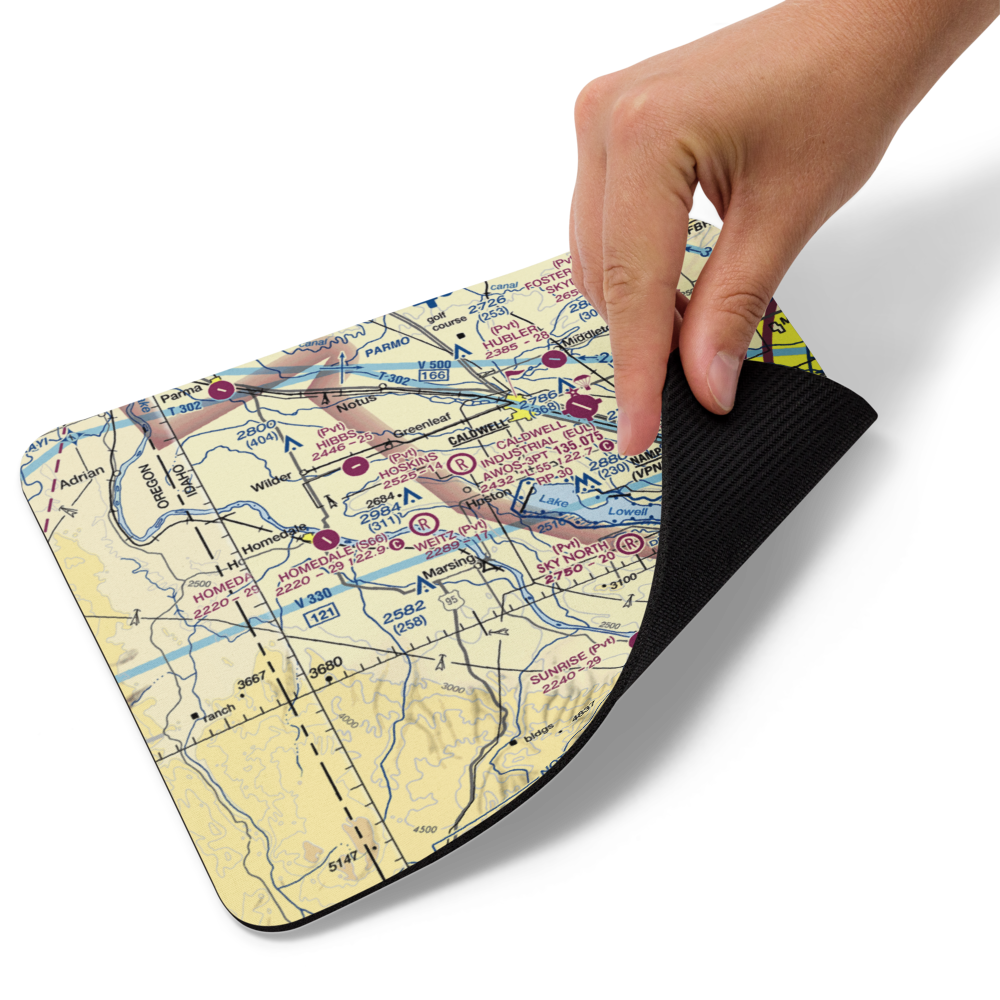 Symms Airport (08ID) VFR Sectional Mouse Pad 