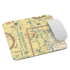 T Bar Airport (2F4) VFR Sectional Mouse Pad