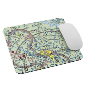 Tailwheel Airport (2XA7) VFR Sectional Mouse Pad