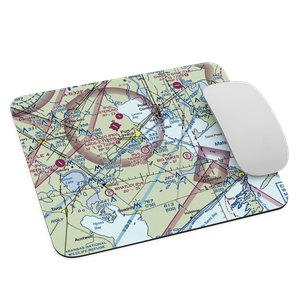 Tanner's Airport (9TE4) VFR Sectional Mouse Pad