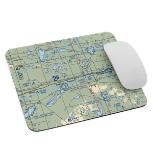Tappen Airstrip (8NA0) VFR Sectional Mouse Pad