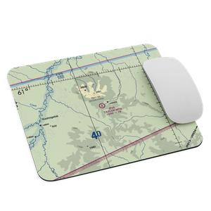 Taylor Mountain Airport (AK64) VFR Sectional Mouse Pad