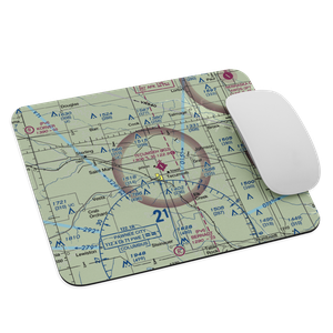 Tecumseh Municipal Airport (0G3) VFR Sectional Mouse Pad