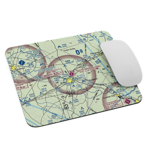 Telfair Wheeler Airport (MQW) VFR Sectional Mouse Pad