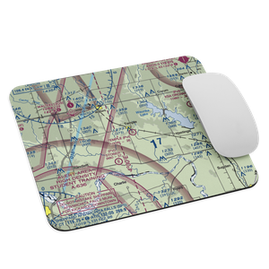 Temple Airport Inc Airport (OK79) VFR Sectional Mouse Pad
