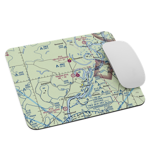 Tensas Flying Service Airport (LA53) VFR Sectional Mouse Pad