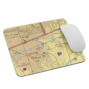 Tequesquite Ranch Airport (NM10) VFR Sectional Mouse Pad
