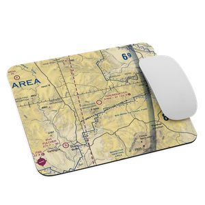 Terlingua Ranch Airport (1E2) VFR Sectional Mouse Pad