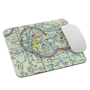 Terre Haute Regional Airport, Hulman Field (HUF) VFR Sectional Mouse Pad