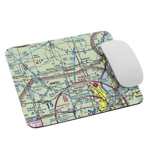 Teubel Restricted Landing Area (65IL) VFR Sectional Mouse Pad