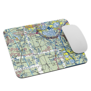 Tex Merritt Private Airstrip (51FD) VFR Sectional Mouse Pad