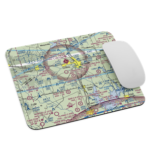 The 88 Airport (XS62) VFR Sectional Mouse Pad