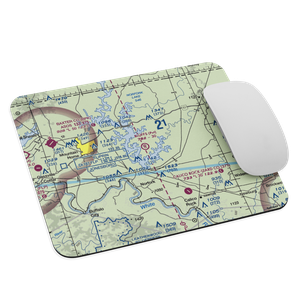 The Bluffs Airport (75AR) VFR Sectional Mouse Pad