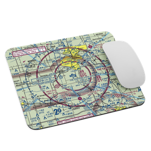 The Eastern Iowa Airport (CID) VFR Sectional Mouse Pad