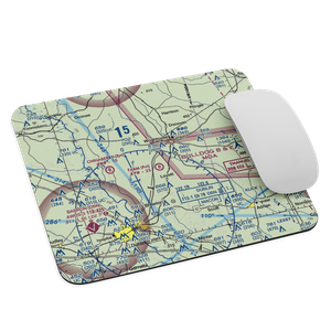 The Farm Airport (01GE) VFR Sectional Mouse Pad