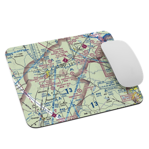 The Greenhouse Airport (02VA) VFR Sectional Mouse Pad