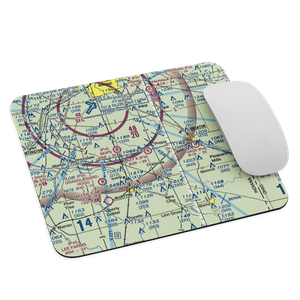 The Lazy K Airport (0IN2) VFR Sectional Mouse Pad