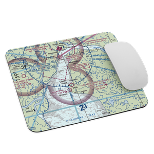 The Queens Airport (93AK) VFR Sectional Mouse Pad