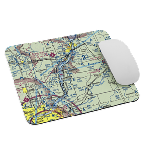 The Sandbox Airport (32LL) VFR Sectional Mouse Pad