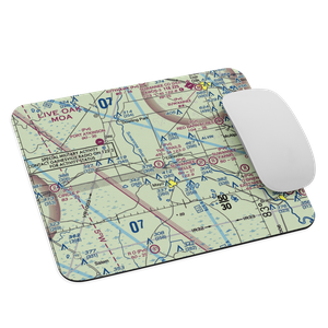 The Trails Airport (FD50) VFR Sectional Mouse Pad