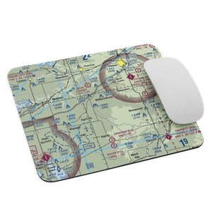 The Wilderness Airport (8KS9) VFR Sectional Mouse Pad