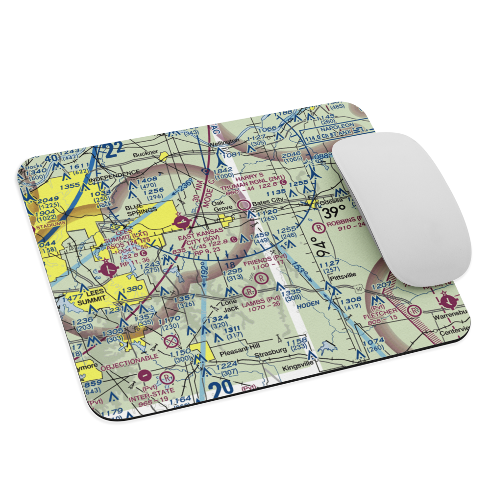 Thomas Airport (MU85) VFR Sectional Mouse Pad 