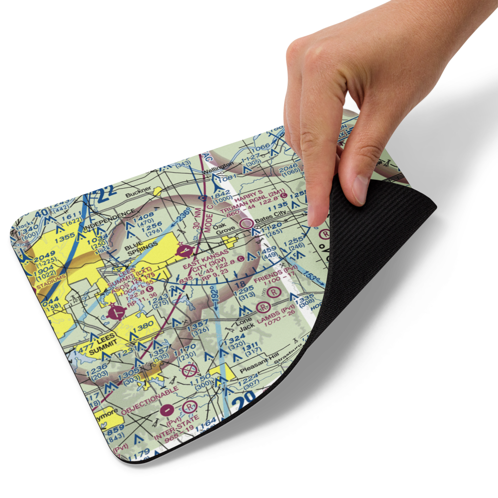 Thomas Airport (MU85) VFR Sectional Mouse Pad 
