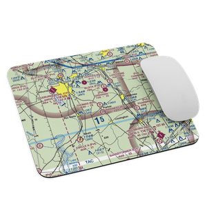 Thomas Flying Field (TX74) VFR Sectional Mouse Pad