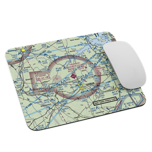 Thomson-McDuffie County Airport (HQU) VFR Sectional Mouse Pad