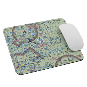 Three Lakes Municipal Airport (40D) VFR Sectional Mouse Pad
