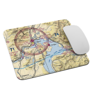Timber Basin Airpark Inc Airport (ID24) VFR Sectional Mouse Pad