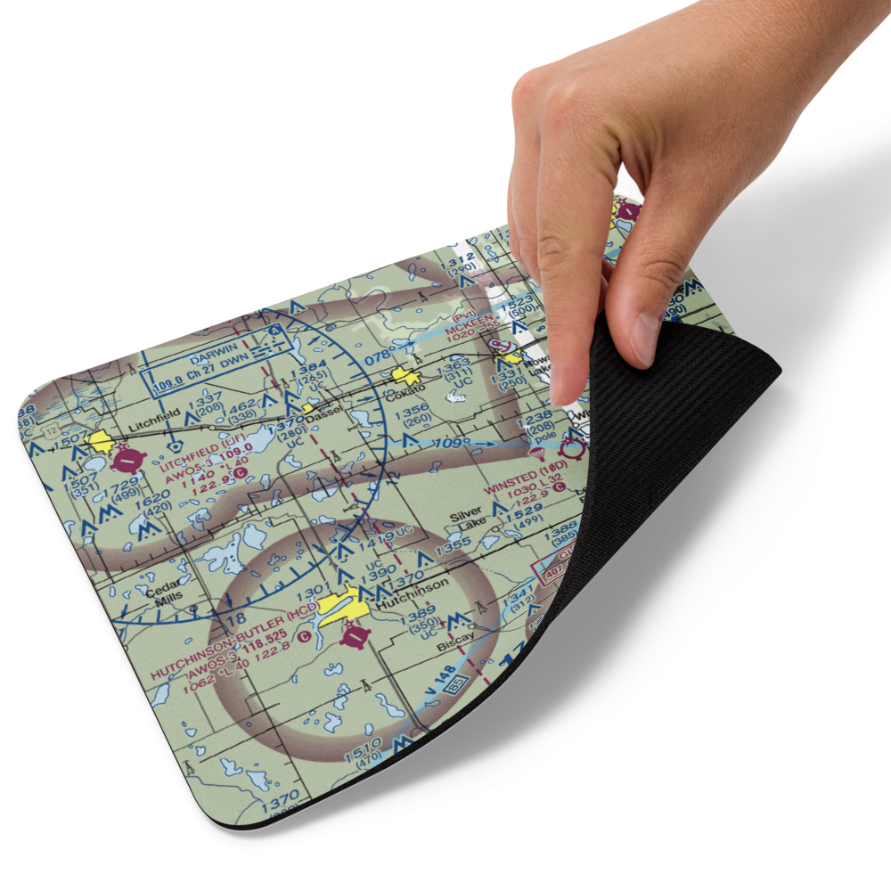 Timmers Landing Field (MN41) VFR Sectional Mouse Pad 