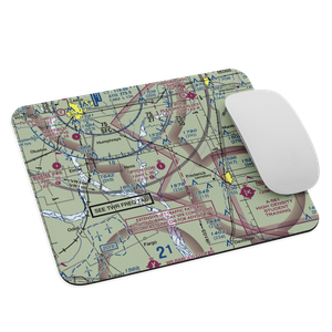 Tipton Municipal Airport (1O8) VFR Sectional Mouse Pad